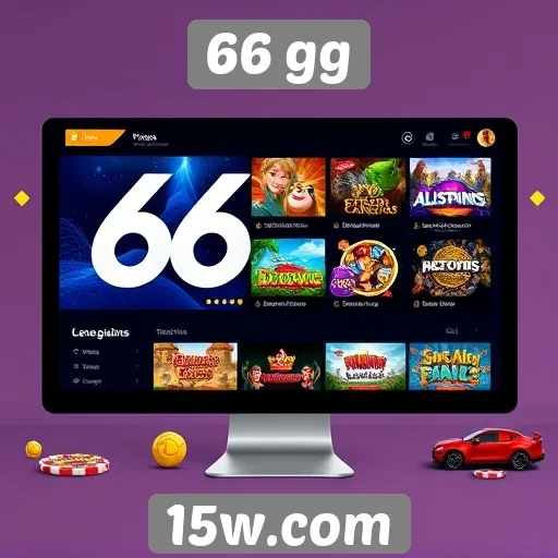 Navegação e usabilidade do portal de jogos 66 gg